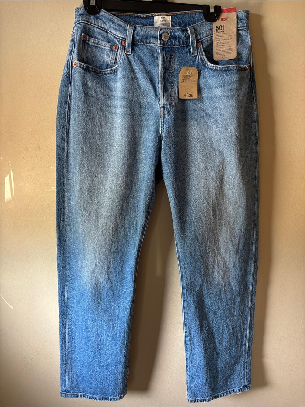 Levi's 501 Curve Light Blue Jeans - Women’s